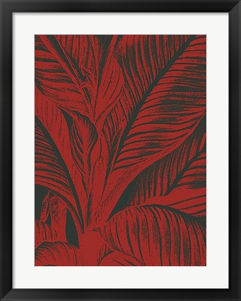 Framed Leaf 10 Print