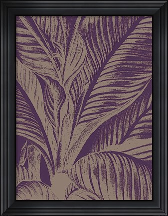 Framed Leaf 13 Print