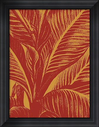 Framed Leaf 15 Print