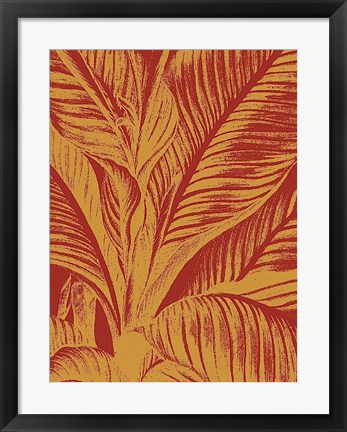 Framed Leaf 16 Print