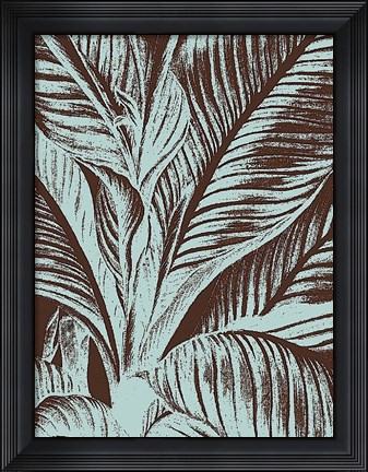 Framed Leaf 17 Print