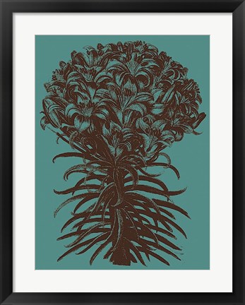 Framed Lilies 5 Print