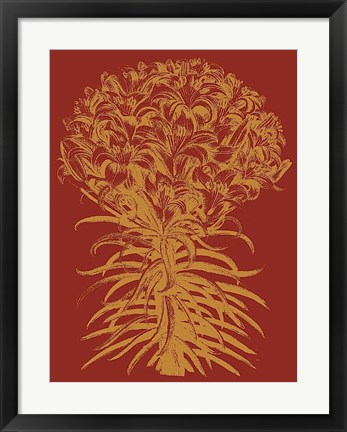 Framed Lilies 16 Print