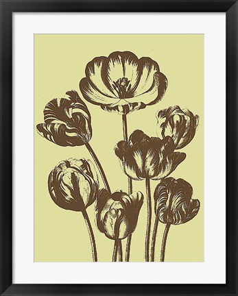 Framed Tulip 3 Print