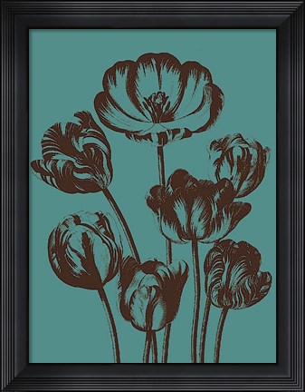 Framed Tulip 5 Print