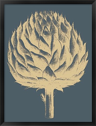 Framed Artichoke 2 Print