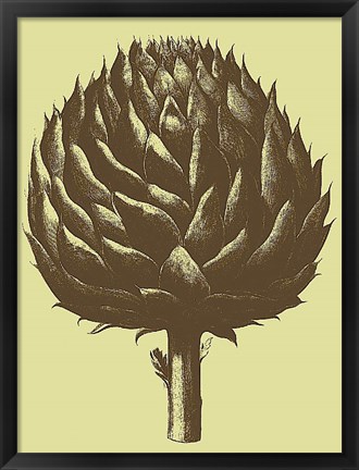 Framed Artichoke 3 Print