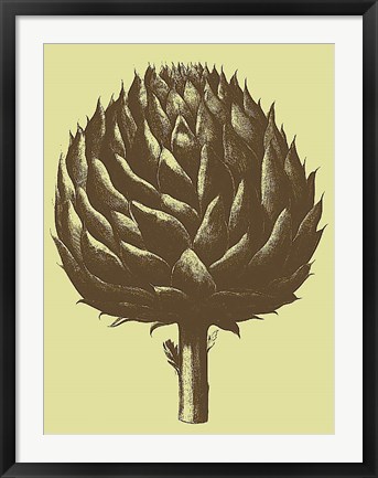 Framed Artichoke 3 Print