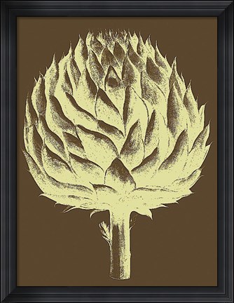 Framed Artichoke 4 Print