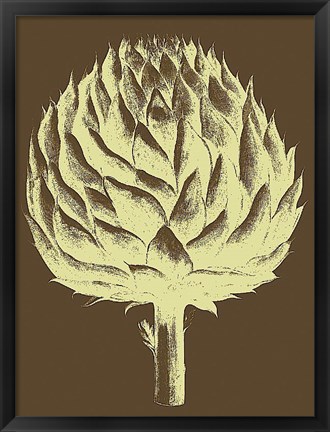 Framed Artichoke 4 Print