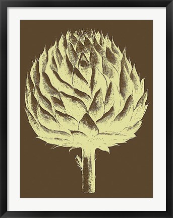 Framed Artichoke 4 Print