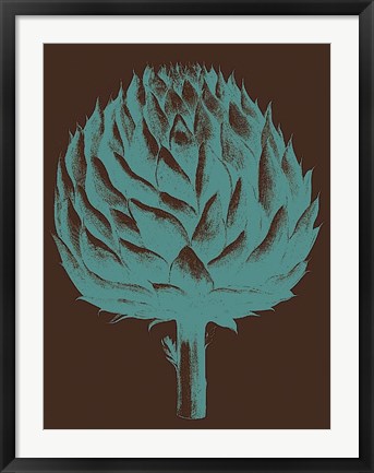 Framed Artichoke 6 Print