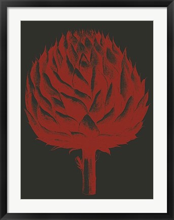 Framed Artichoke 10 Print