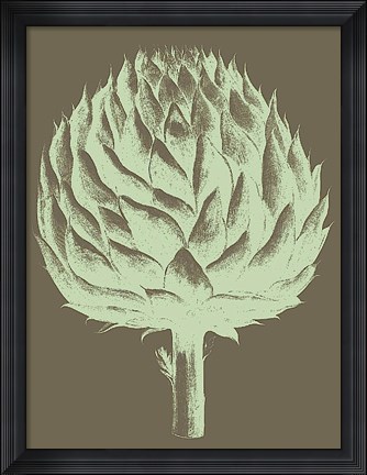 Framed Artichoke 12 Print