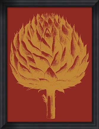Framed Artichoke 16 Print