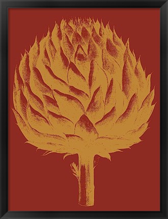 Framed Artichoke 16 Print