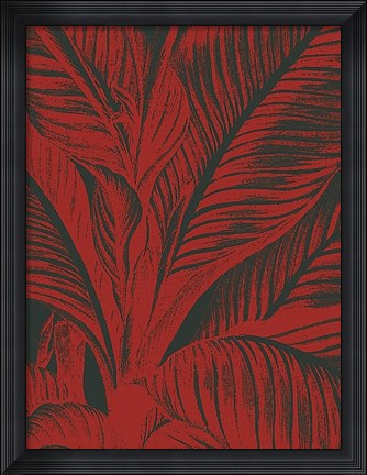 Framed Leaf 10 Print