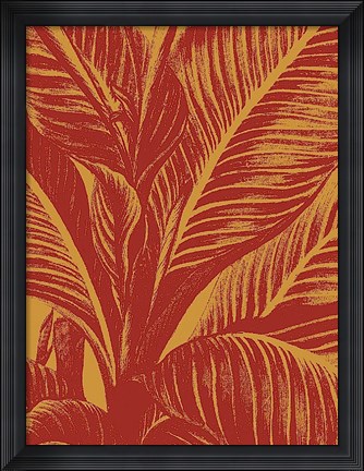 Framed Leaf 15 Print