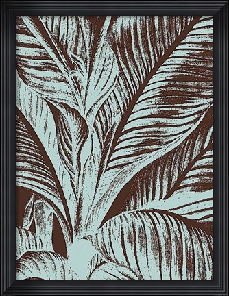 Framed Leaf 17 Print