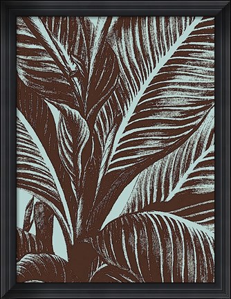 Framed Leaf 18 Print