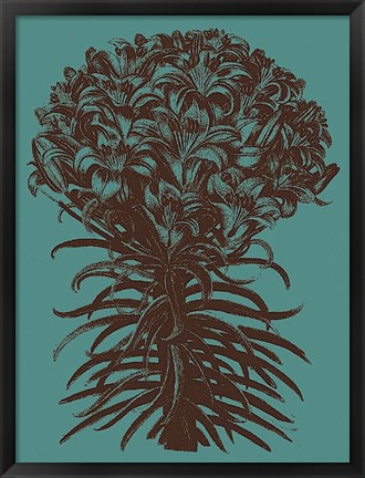 Framed Lilies 5 Print