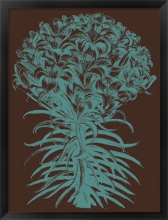 Framed Lilies 6 Print