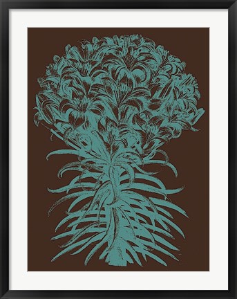 Framed Lilies 6 Print