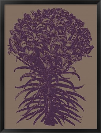 Framed Lilies 14 Print