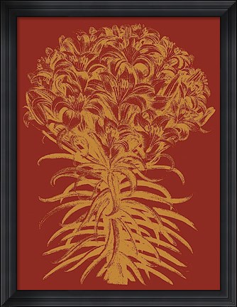 Framed Lilies 16 Print
