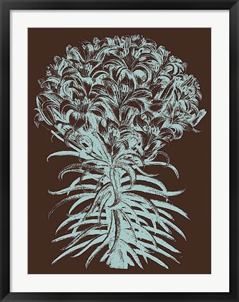 Framed Lilies 17 Print