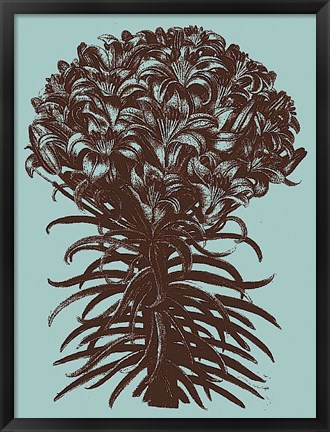 Framed Lilies 18 Print