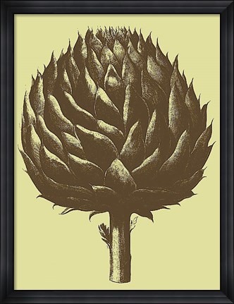Framed Artichoke 3 Print