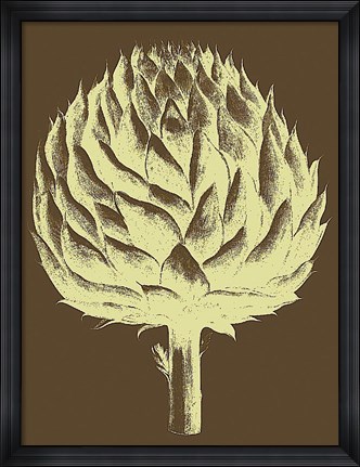 Framed Artichoke 4 Print