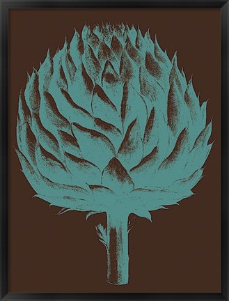 Framed Artichoke 6 Print