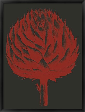 Framed Artichoke 10 Print