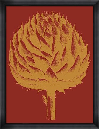 Framed Artichoke 16 Print