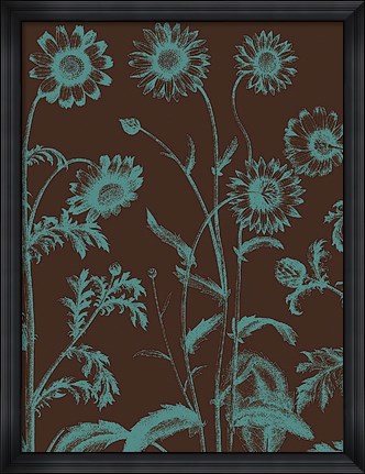 Framed Chrysanthemum 6 Print