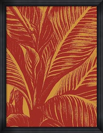 Framed Leaf 15 Print