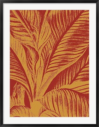 Framed Leaf 16 Print