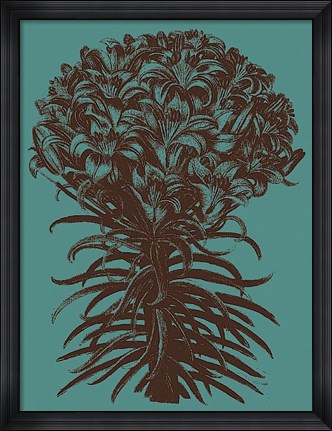 Framed Lilies 5 Print