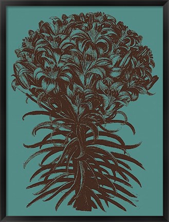 Framed Lilies 5 Print