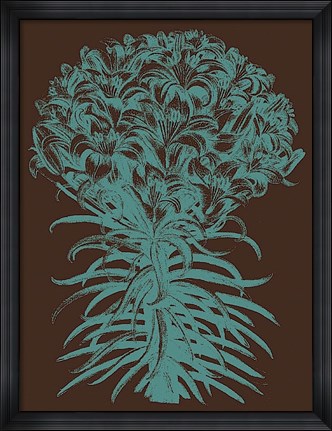 Framed Lilies 6 Print