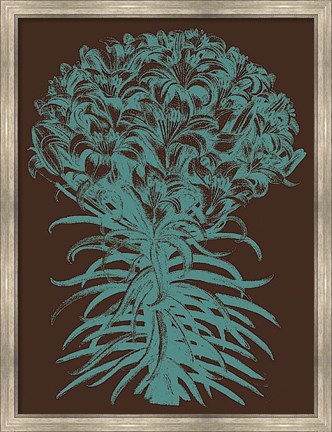 Framed Lilies 6 Print