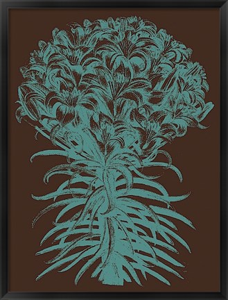 Framed Lilies 6 Print