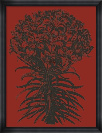 Framed Lilies 9 Print