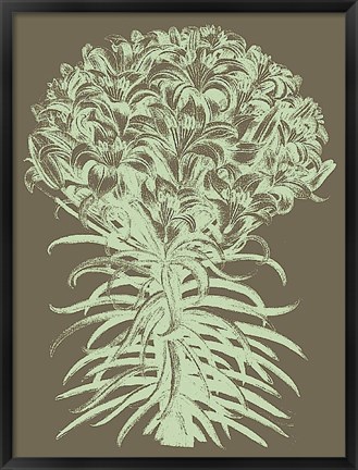 Framed Lilies 12 Print