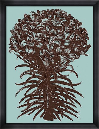 Framed Lilies 18 Print