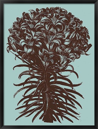 Framed Lilies 18 Print