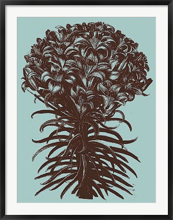 Framed Lilies 18 Print