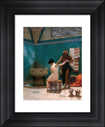 Framed Bath, ca. 1880-1885 Print